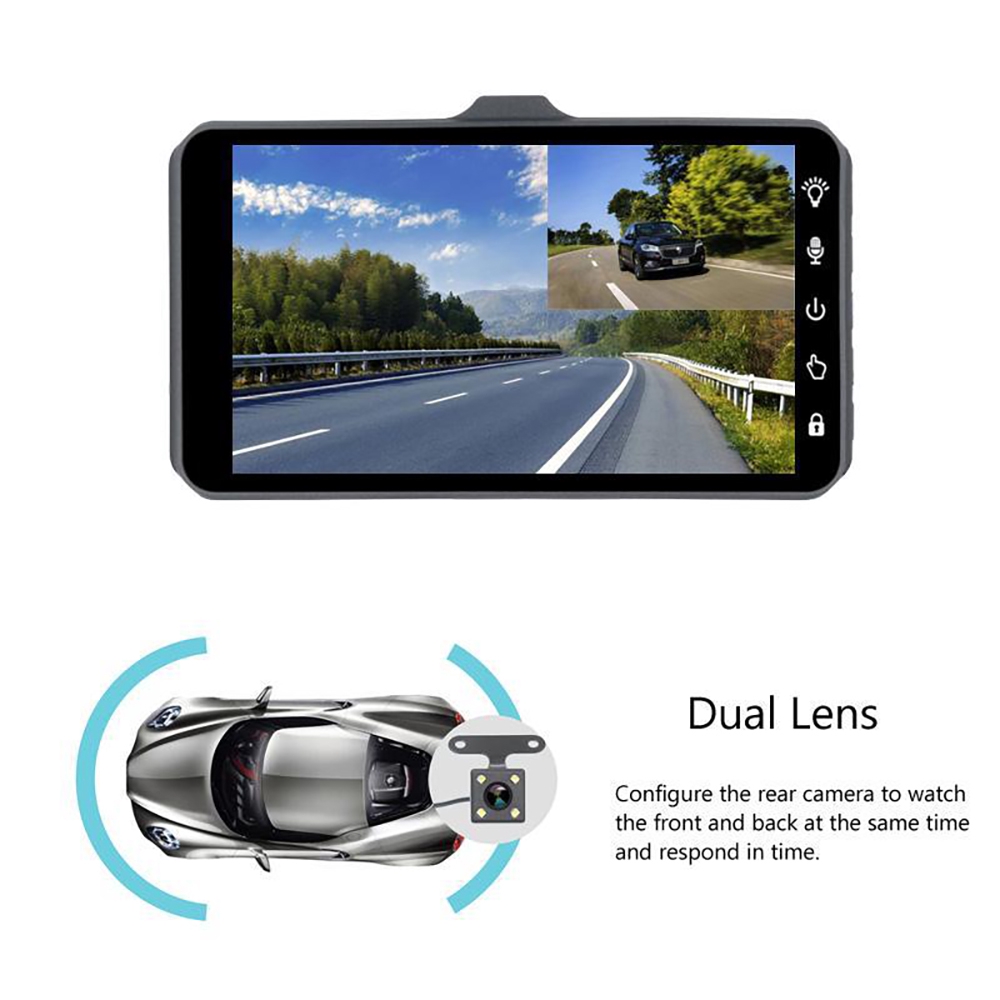 Máy Quay Hành Trình Bt100 Màn Hình 4.0 Inch 1080p Cho Xe Hơi | WebRaoVat - webraovat.net.vn