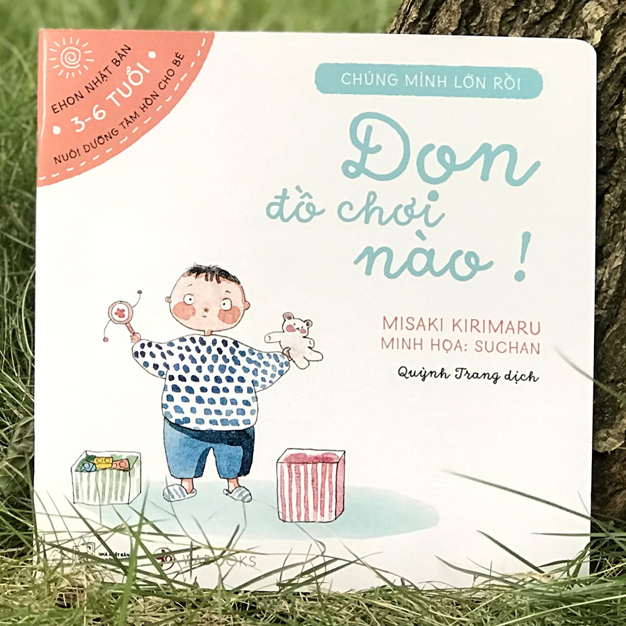 Sách - Dọn Đồ Chơi Nào! (Ehon Chúng Mình Lớn Rồi)