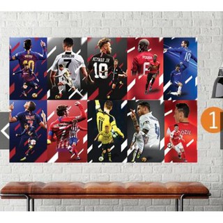 Decal dán tường các cầu thủ bóng đá