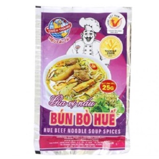 combo 5 gói Gia vị nấu Bún bò Huế Thiên Thành gói 25g