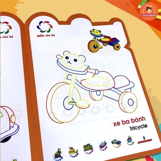 Sách: Tô Màu Họa Sĩ Tí Hon (Túi 6 Cuốn)