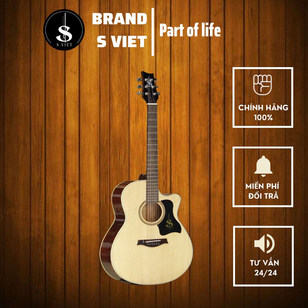 Đàn guitar acoustic ES160 chính hãng S Việt
