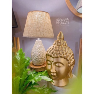 Đầu tượng phật gốm
