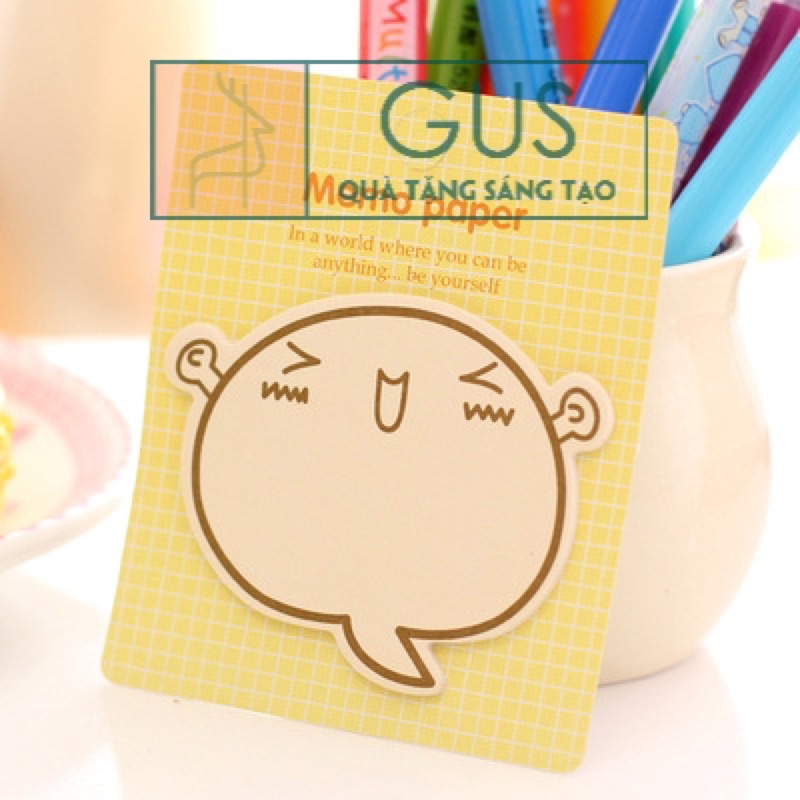 Tập giấy note hình con gà memo dễ thương quà tặng học sinh Gusshop