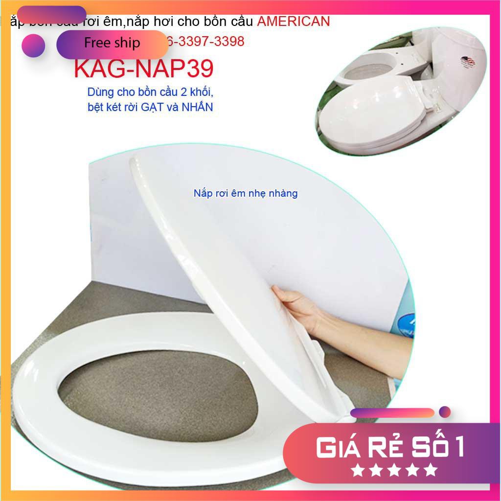 Nắp đậy bồn cầu rơi êm, nắp cho bàn cầu American VF3395-VF3396-VF3397-VF3398