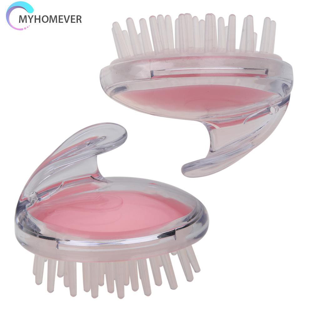 [Hàng mới về] Bàn chải gội đầu massage bằng silicone chất lượng