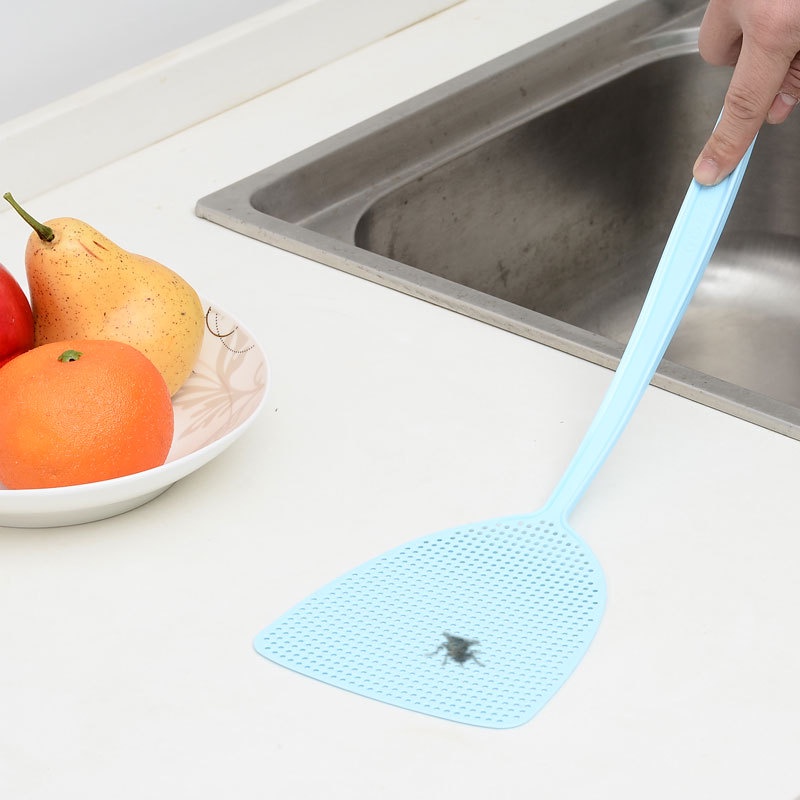 Vợt đập ruồi muỗi tay cầm dài làm bằng nhựa