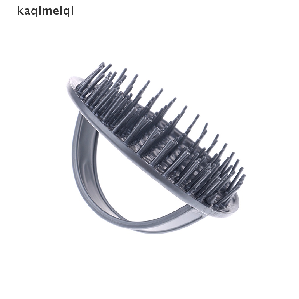 [Hàng mới về] Bàn chải lược chải tóc gội đầu bằng silicon massage da đầu chống trượt chăm sóc tóc