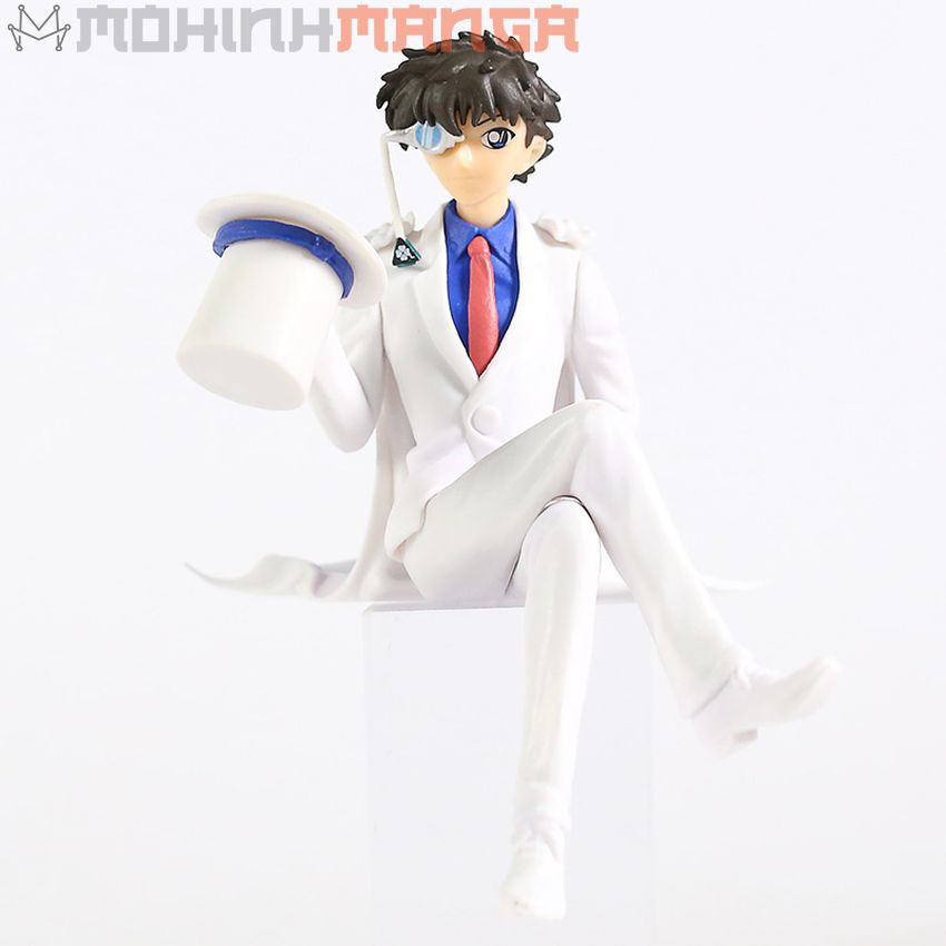 [CÓ QUÀ TẶNG] Mô hình Kaito Kid (Siêu đạo chích Kid) cầm nón Figure Anime Thám tử lừng danh Conan Magic Kaitou có hộp