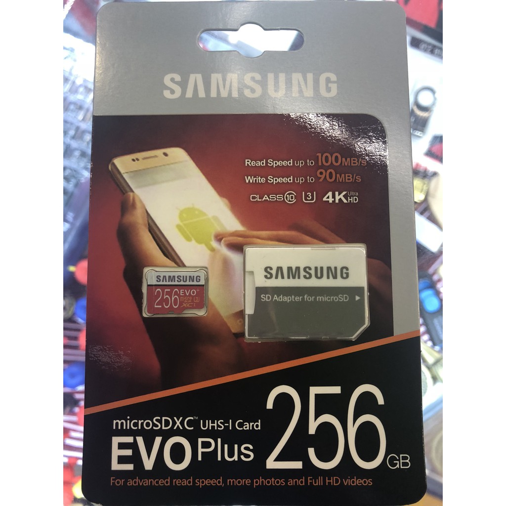 Thẻ nhớ micro SD SAMSUNG EVO Plus 64GB 128GB 256GB