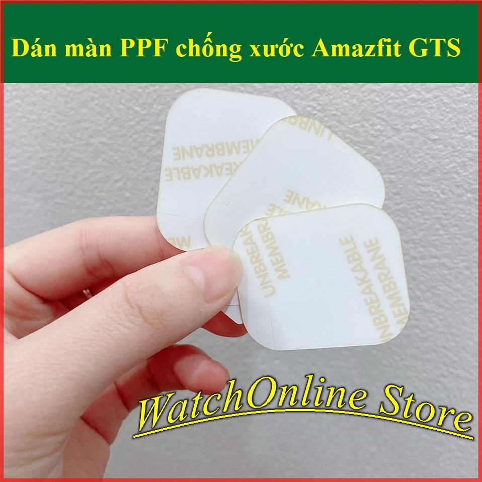Dán màn PPF chống xước Xiaomi Amazfit GTS/ Colmi p8