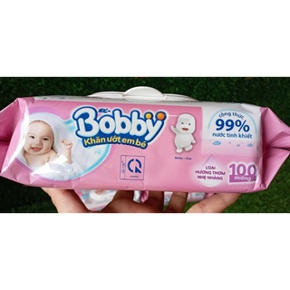 khăn giấy ướt bobby