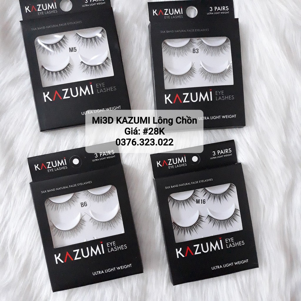 Mi 3D Kazumi Lông Chồn