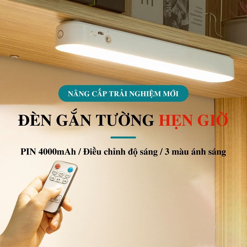 Đèn led tích điện cảm ứng có điều khiển ,Đèn tích điện cảm ứng gắn bàn bảo vệ mắt.