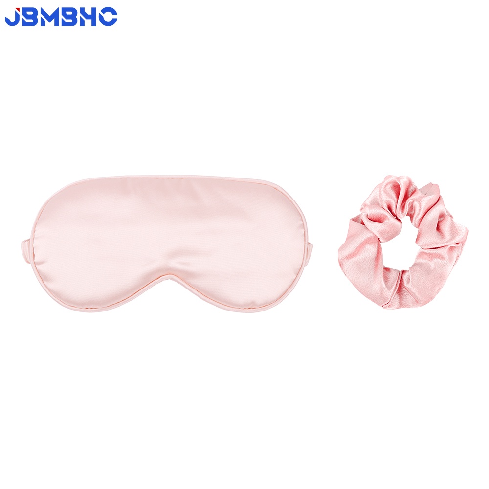 Mặt Nạ Che Mắt Khi Ngủ Thư Giãn Kèm Dây Buộc Tóc Satin Tiện Dụng