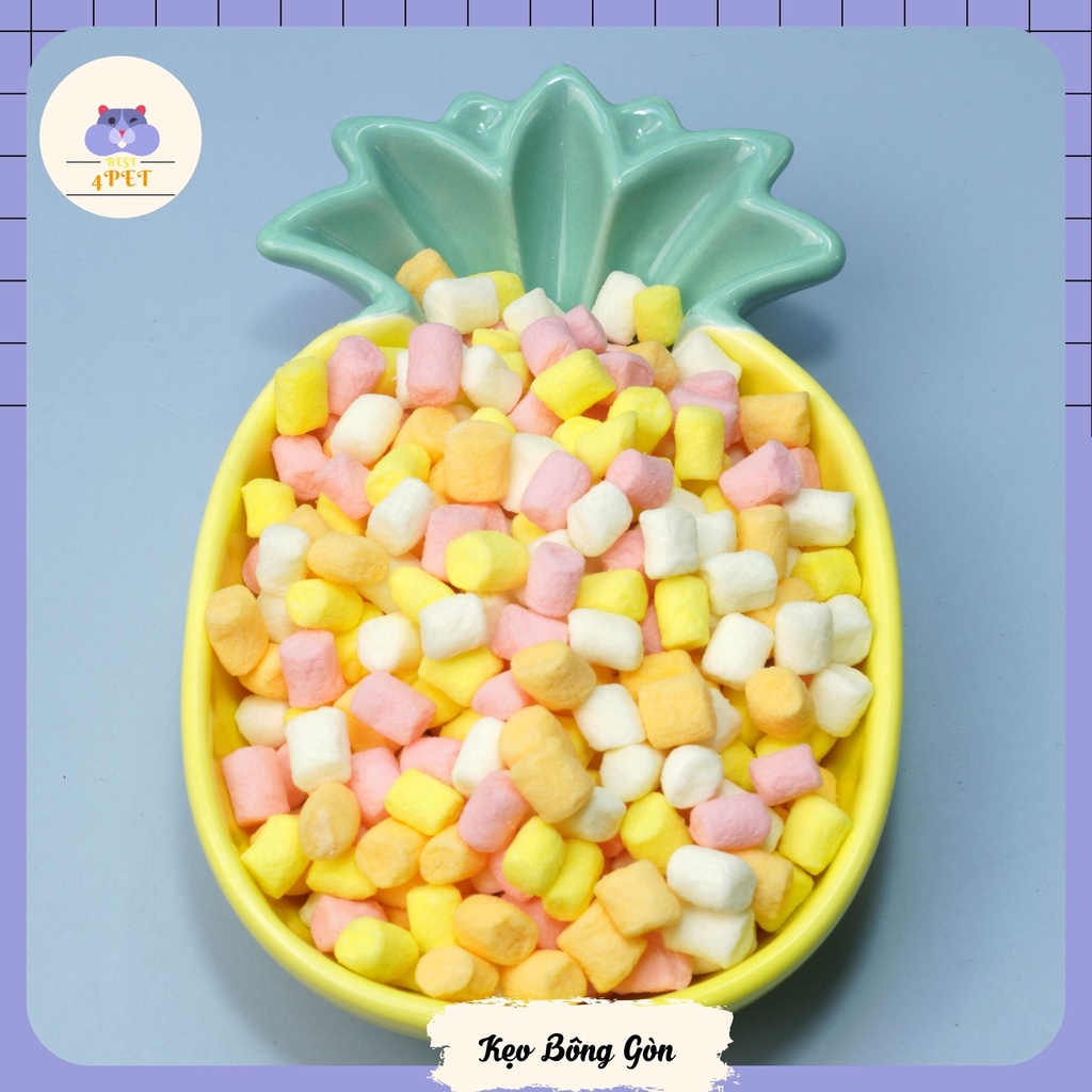 Kẹo Bông Gòn mềm mịn cho Sóc Bay Úc, Hamster, Sóc Bông, Sóc Đất...