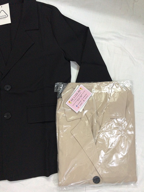 Áo khoác Blazers trơn Ulzzang (hàng ord-có ảnh thật) | BigBuy360 - bigbuy360.vn