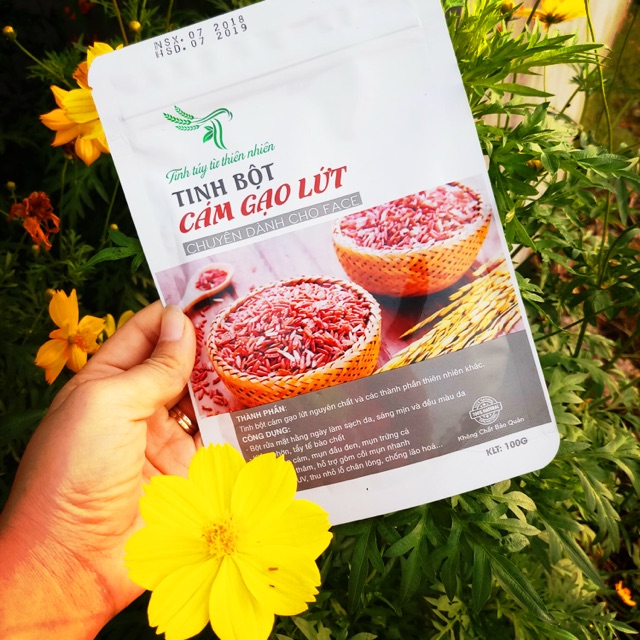 Tinh bột cám gạo lứt