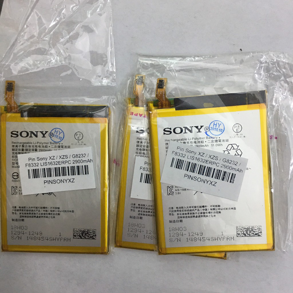 Pin Sony Xperia XZ / XZS 2900mAh