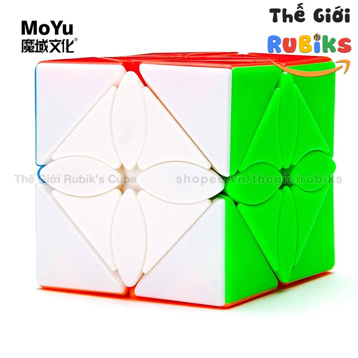 Biến Thể Rubik MoYu MeiLong Maple Leaves Skewb Cube