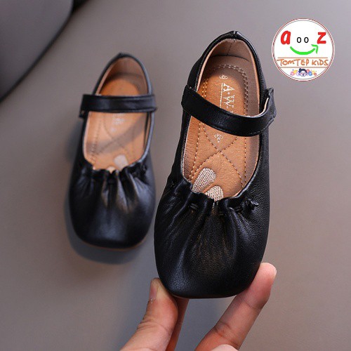 [giày Quảng Châu] giày búp bê đế mềm dành cho bé gái từ 1 đến 5 tuổi mẫu mới nhất 2021