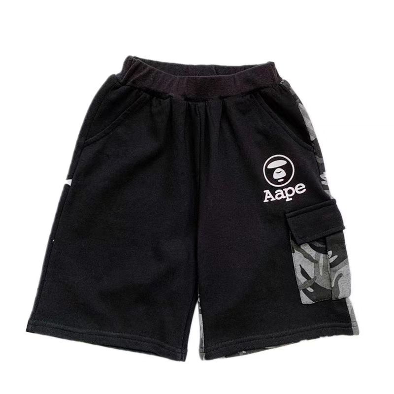 Quần Short Phối Màu Rằn Ri Thiết Kế Mới Thời Trang Mùa Hè Dành Cho Bé Trai