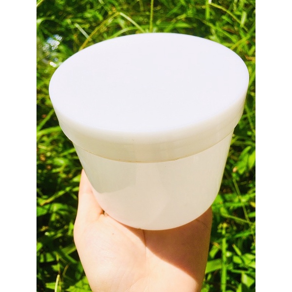 Hủ đựng kem 500gram( Nhựa dày)