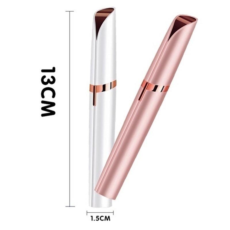 Máy tỉa lông mày bằng điện Trang điểm Máy cạo lông mày không đau cho nữ Máy cạo râu mini Dao cạo râu trên khuôn mặt