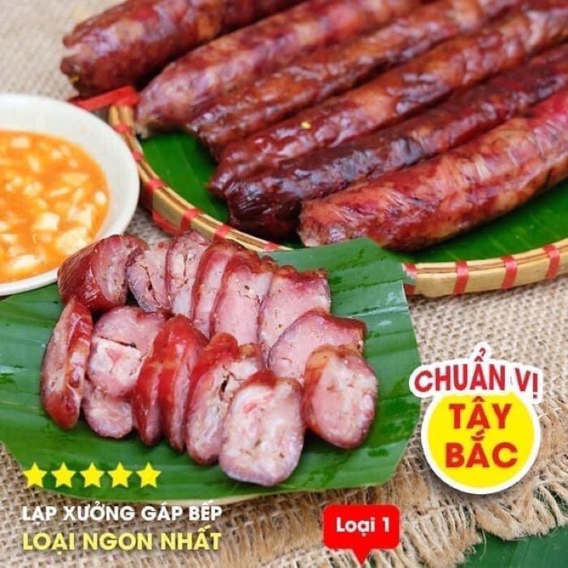 (Loại 1) Lạp sườn gác bếp Tây Bắc