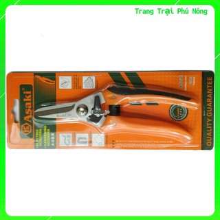 Kéo Cắt Tỉa Cành Cầm Tay Lưỡi Thẳng Asaki 8638