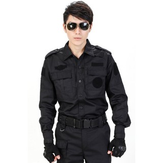 Bộ quần áo đặc nhiệm/ cơ động chiến thuật màu đen