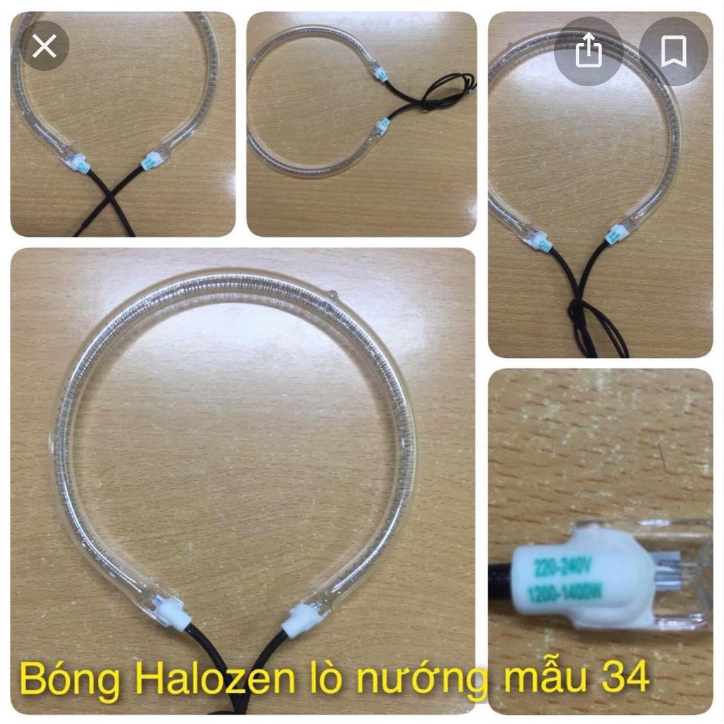 Bóng Halozen Lò Vi Sóng Lò Nướng
