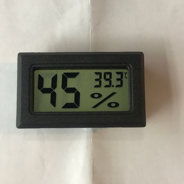 Giá tốt - Đồng hồ đo nhiệt độ và độ ẩm hiển thị số