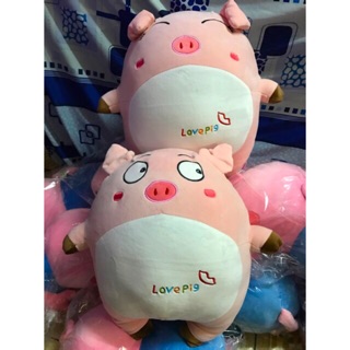 Gối tựa lưng,gối ôm heo hồng chất miniso mềm nhũng cao cấp