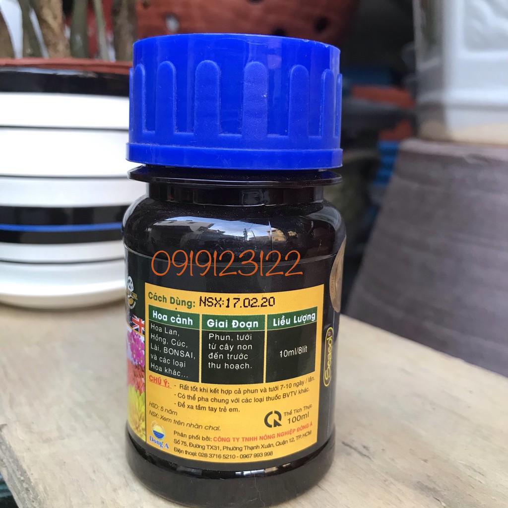 ORG HUM - Bung rễ, Bật mầm (chai 100ml)