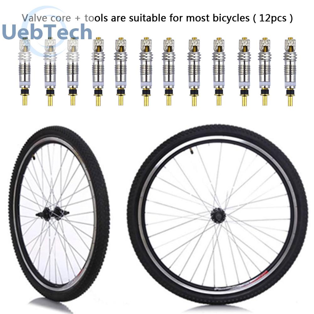 Set 2/6/12 Lõi Van Xe Đạp Kèm Dụng Cụ Tháo Gỡ