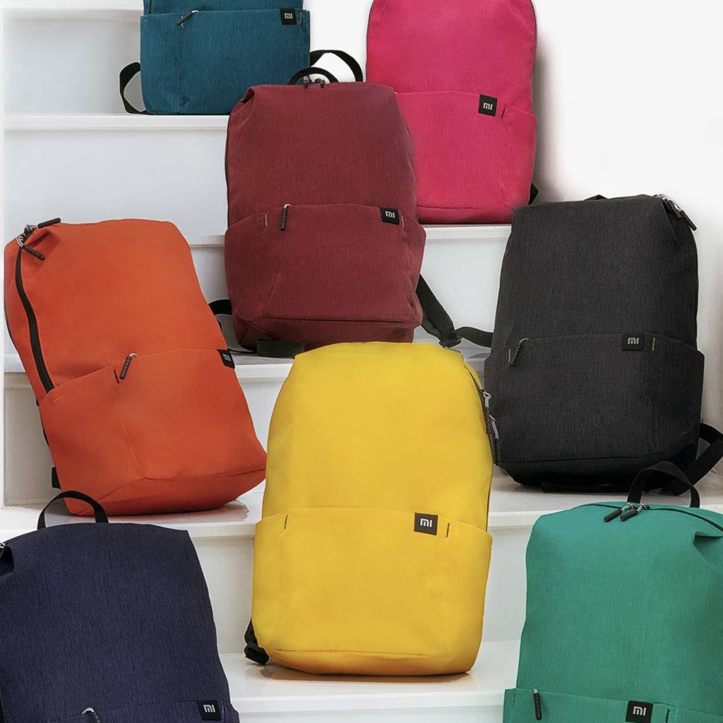 Balo Mini Xiaomi Nam Nữ Đi Học Du Lịch Cá Tính Unisex Backpack Colorful ANANStore