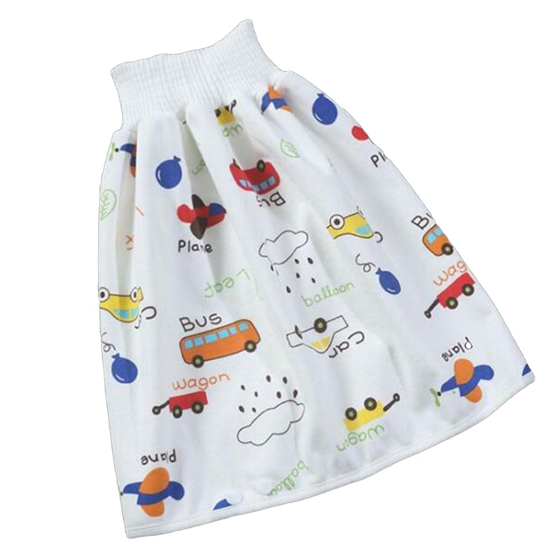 Thảm lót giường ngủ bằng cotton chống thấm nước in họa tiết động vật nhiều màu sắc cho bé sơ sinh