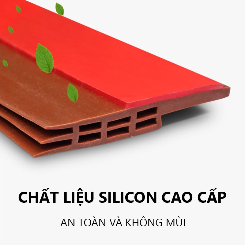 Ron Dán Chân Cửa Keo Đỏ Cực Dày Chống Côn Trùng, Khói Bụi, Tiếng Ồn - Phụ Kiện Cửa KaPu