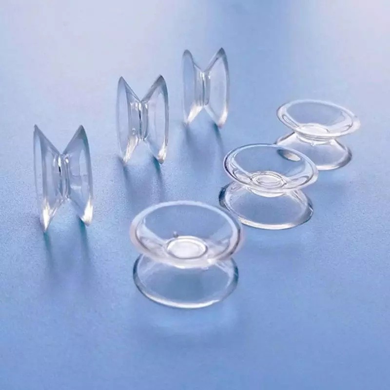 Set 4 Miếng Đệm Silicon - Taky, Hít 2 Mặt Lót Kinh, Chống Xê Dịch Và Trơn Trượt Mặt Kính, Lót Giữ Kính và Mặt Bàn - 5507