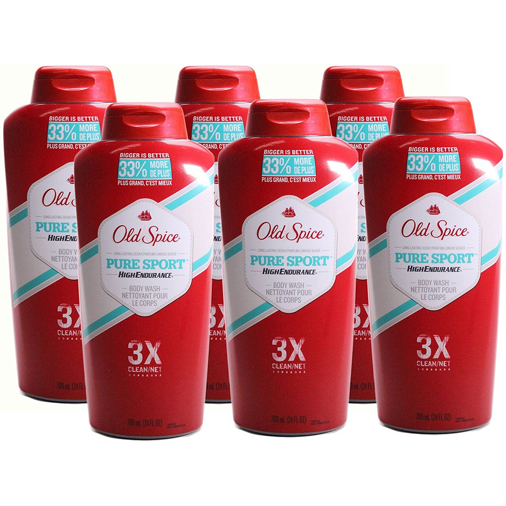 Sữa Tắm Old Spice Pure Sport 3X (532ml)