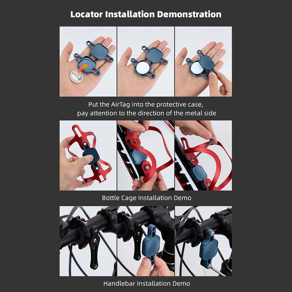 Danilo Giá Đỡ Bình Nước Ẩn Định Vị Chống Thất Lạc Cho Xe Đạp