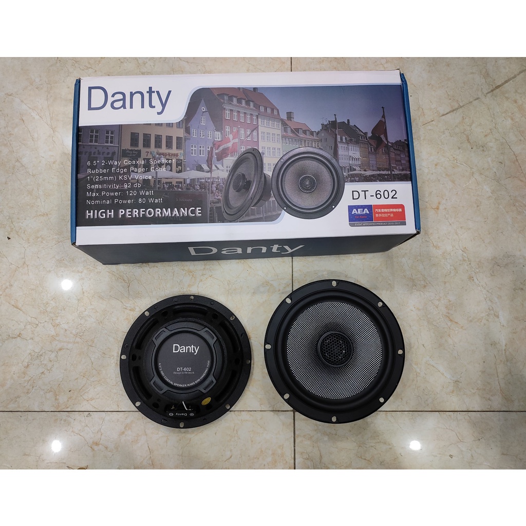 Loa Cánh Toàn Dải Danty DT-602 Dưỡng Zin Theo Xe Toyota, Honda, Hyundai, Kia, Nissan -Bảo Hành 12 Tháng