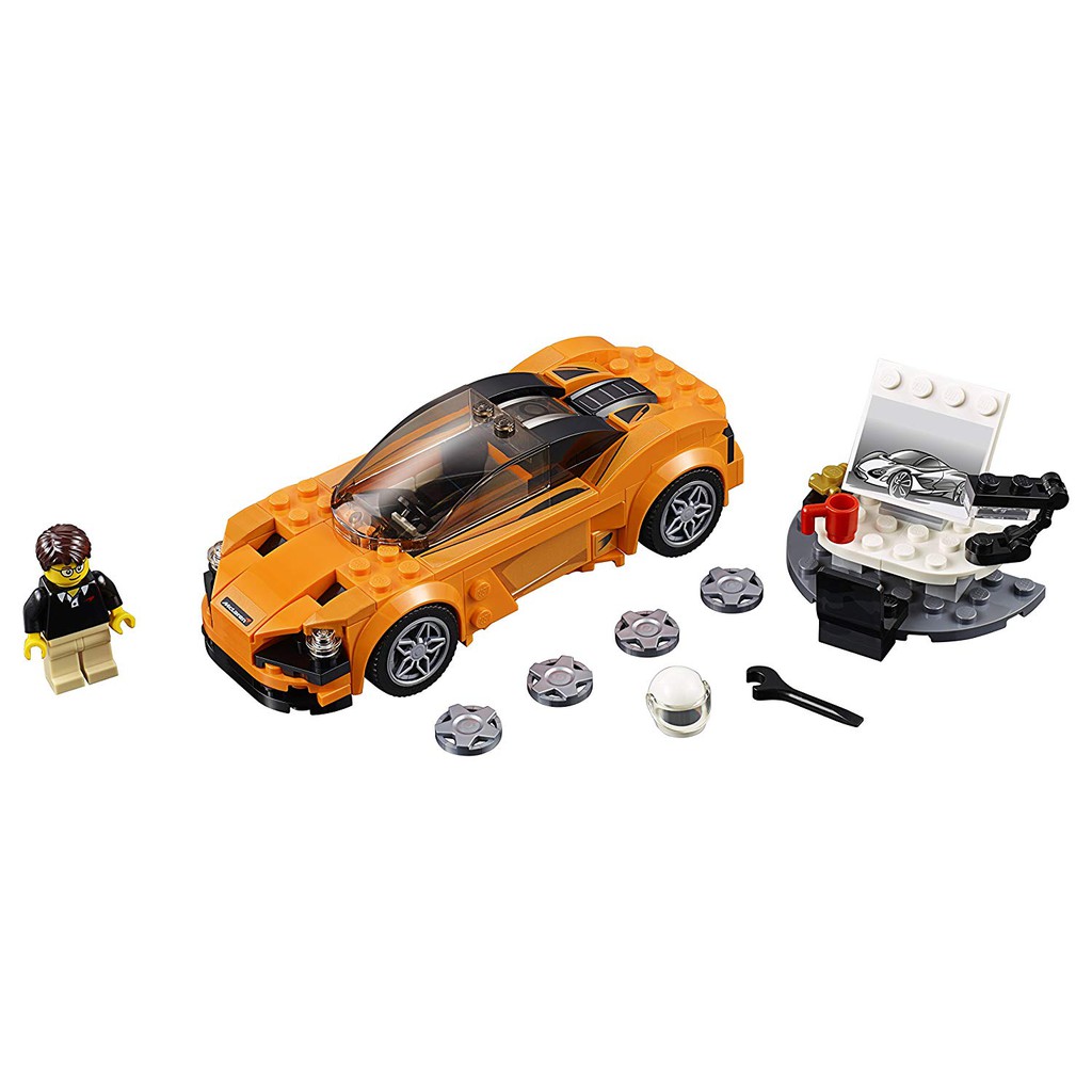 🚕 75880 Đồ chơi lắp ráp Iego Speed Champions Siêu xe McLaren 720S