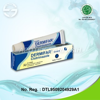 Set 10 kem dưỡng da Dermifar trị nấm da