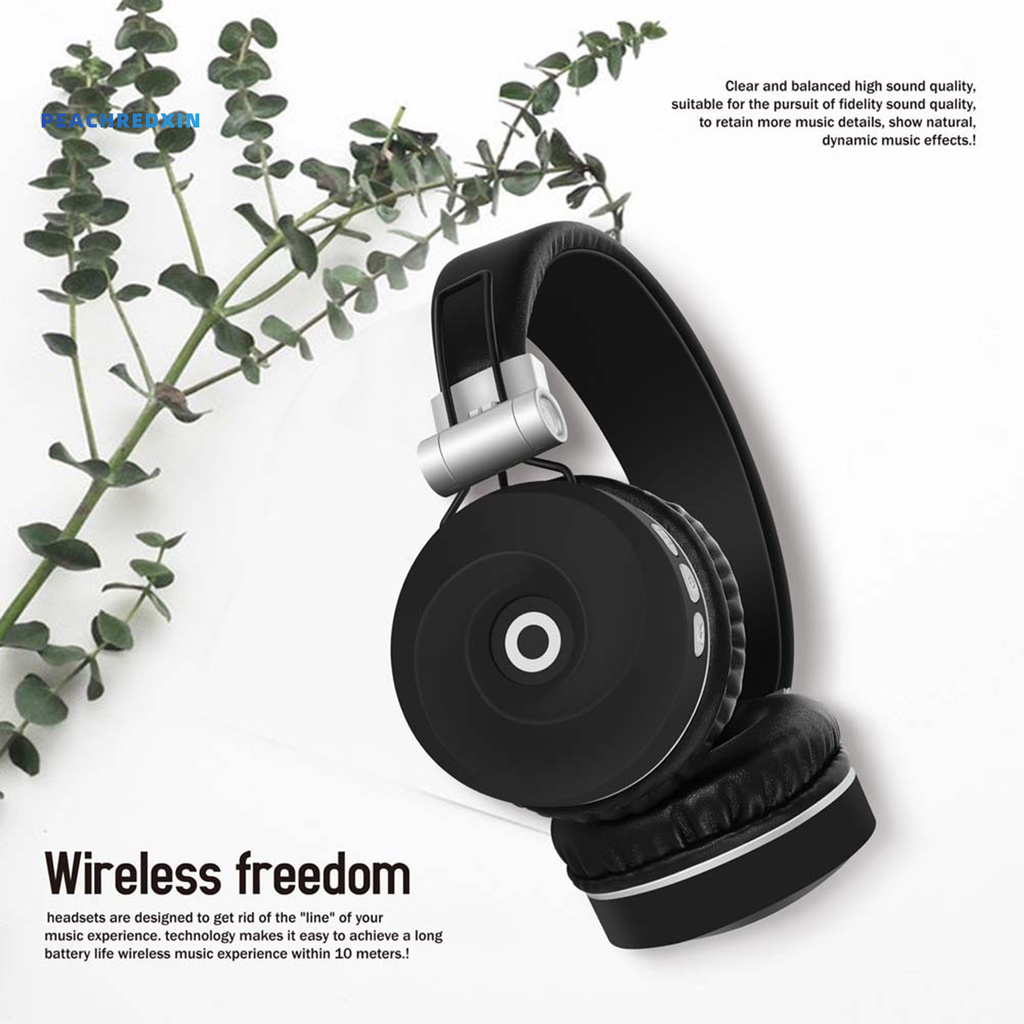 ☊MH9 Foldable Bluetooth 4.2 Wireless Stereo Gaming Headphone for Phone/Computer