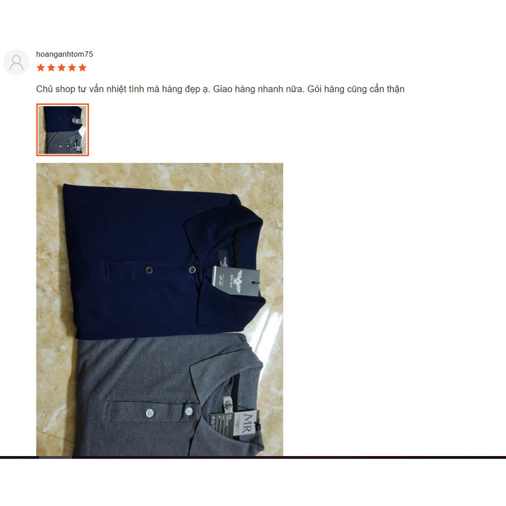 Áo Polo nam trơn , áo phông nam chất cá sấu loại đẹp VNXK | BigBuy360 - bigbuy360.vn