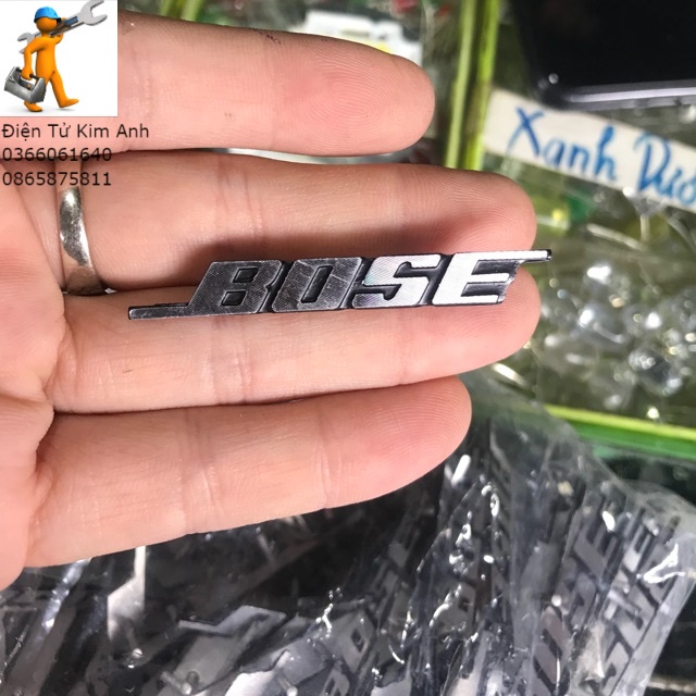 Logo loa bán theo đôi BOSE