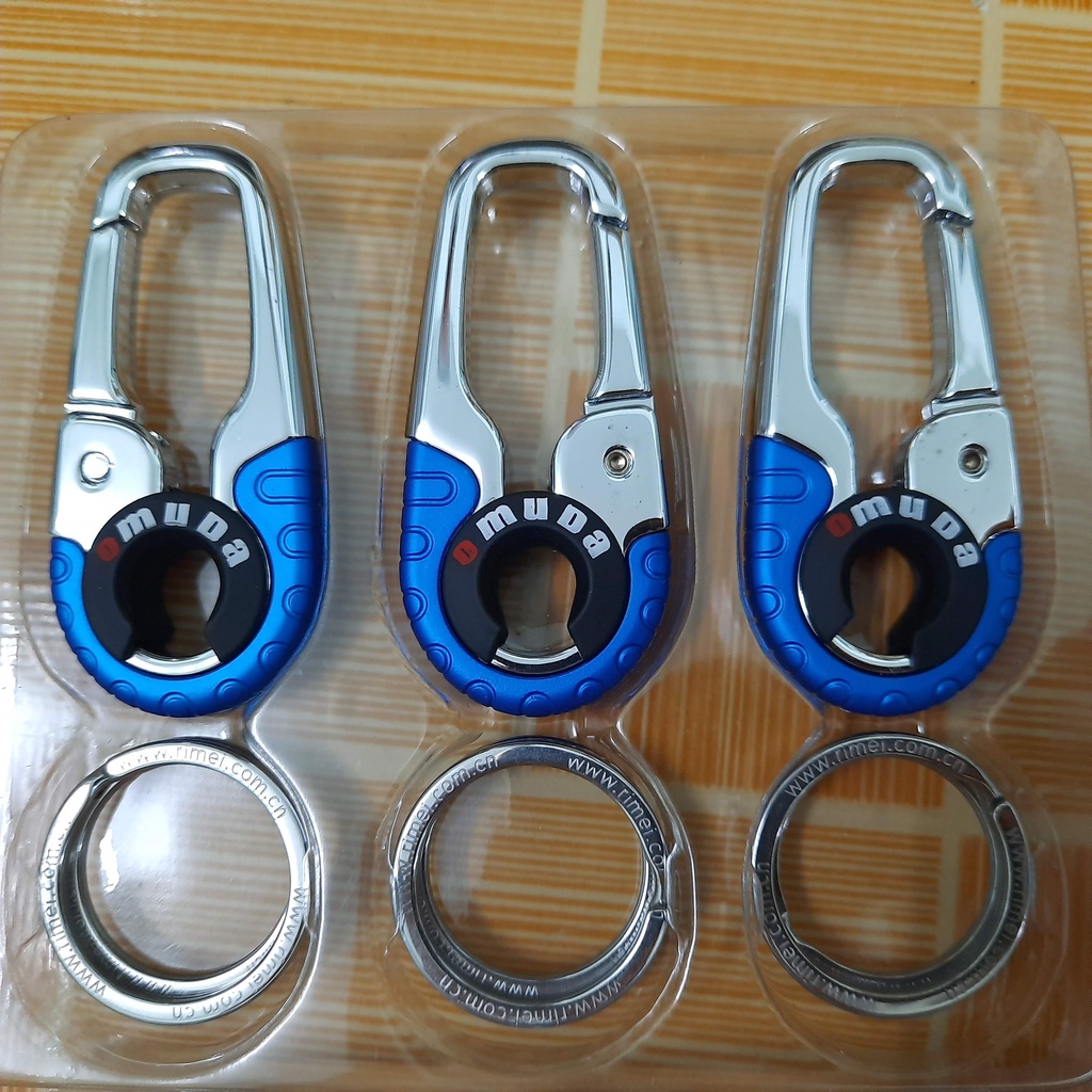 Móc treo chìa khóa Omuda bằng hợp kim sang trọng chống gỉ xước