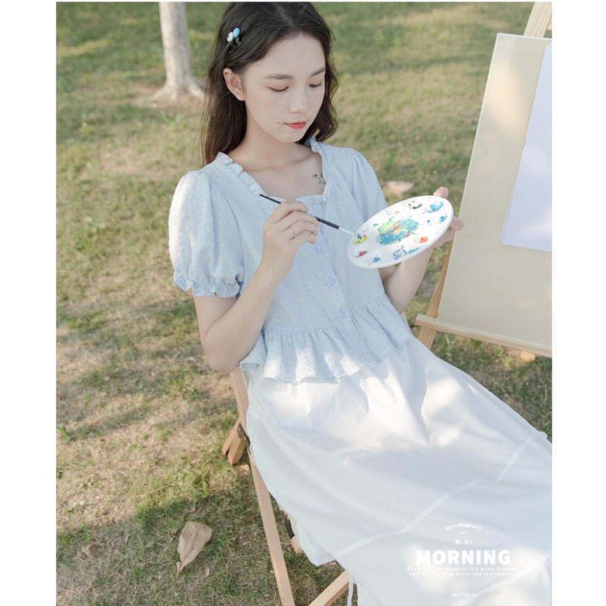 [HÀNG CAO CẤP] Chân váy vintage nữ dáng dài 2 lớp cao cấp 3 màu siêu xinh | BigBuy360 - bigbuy360.vn